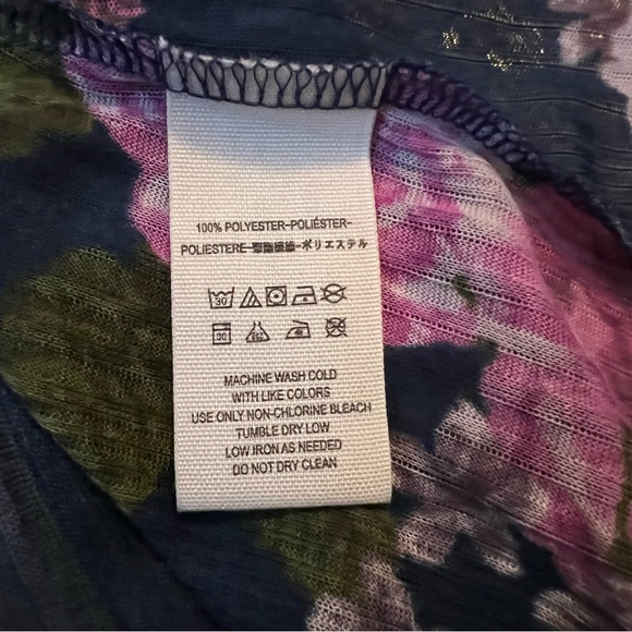 NWT FREE PEOPLE Medium Mirage Strapped OR Bandeau Print top Blouse $88 - Picture 5 of 10